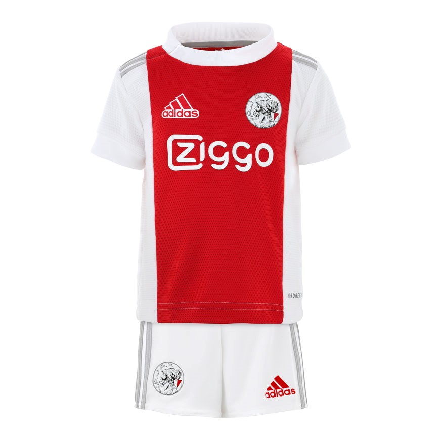 Heimtrikot Ajax Kinder 2021-2022 Günstige Fußballtrikots